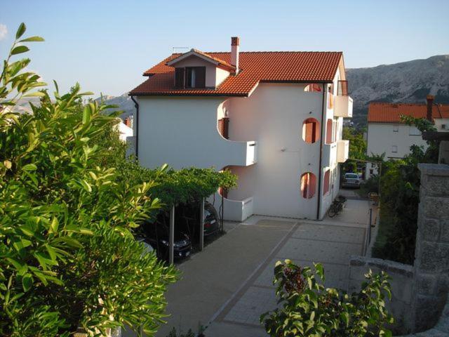 Mirjana F Apartaments Baška Exteriör bild