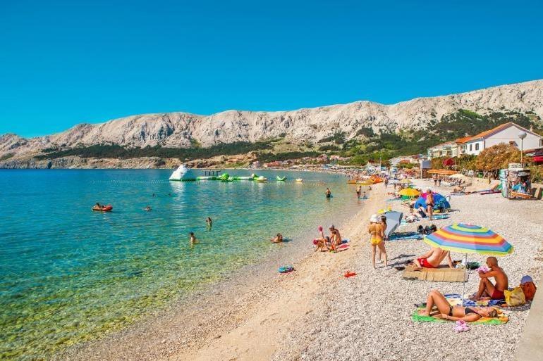 Mirjana F Apartaments Baška Exteriör bild