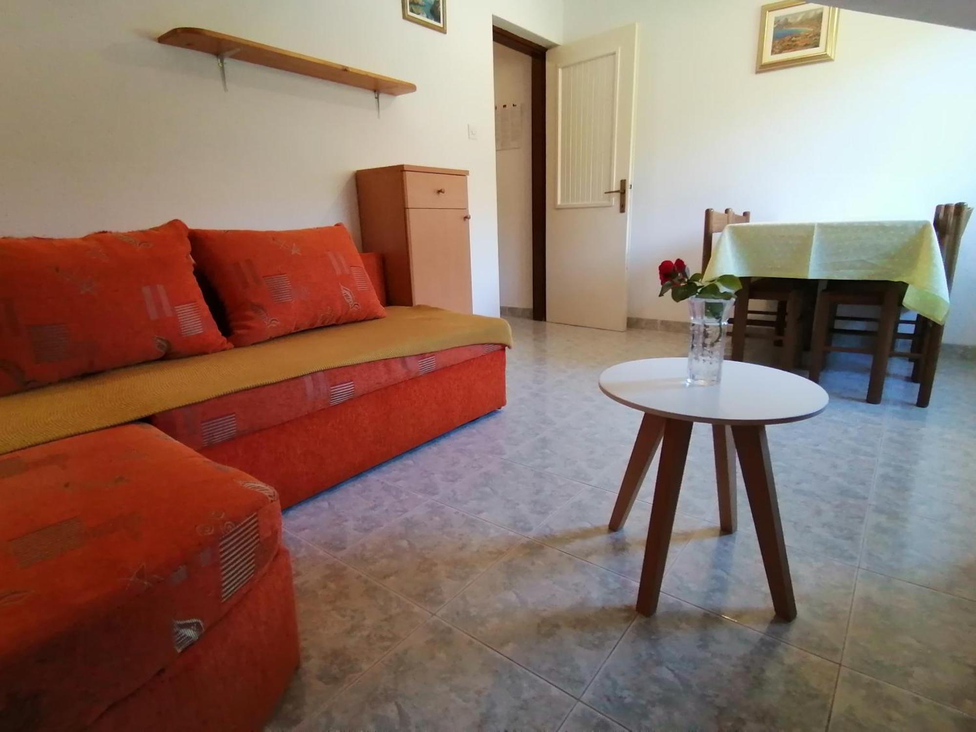 Mirjana F Apartaments Baška Rum bild