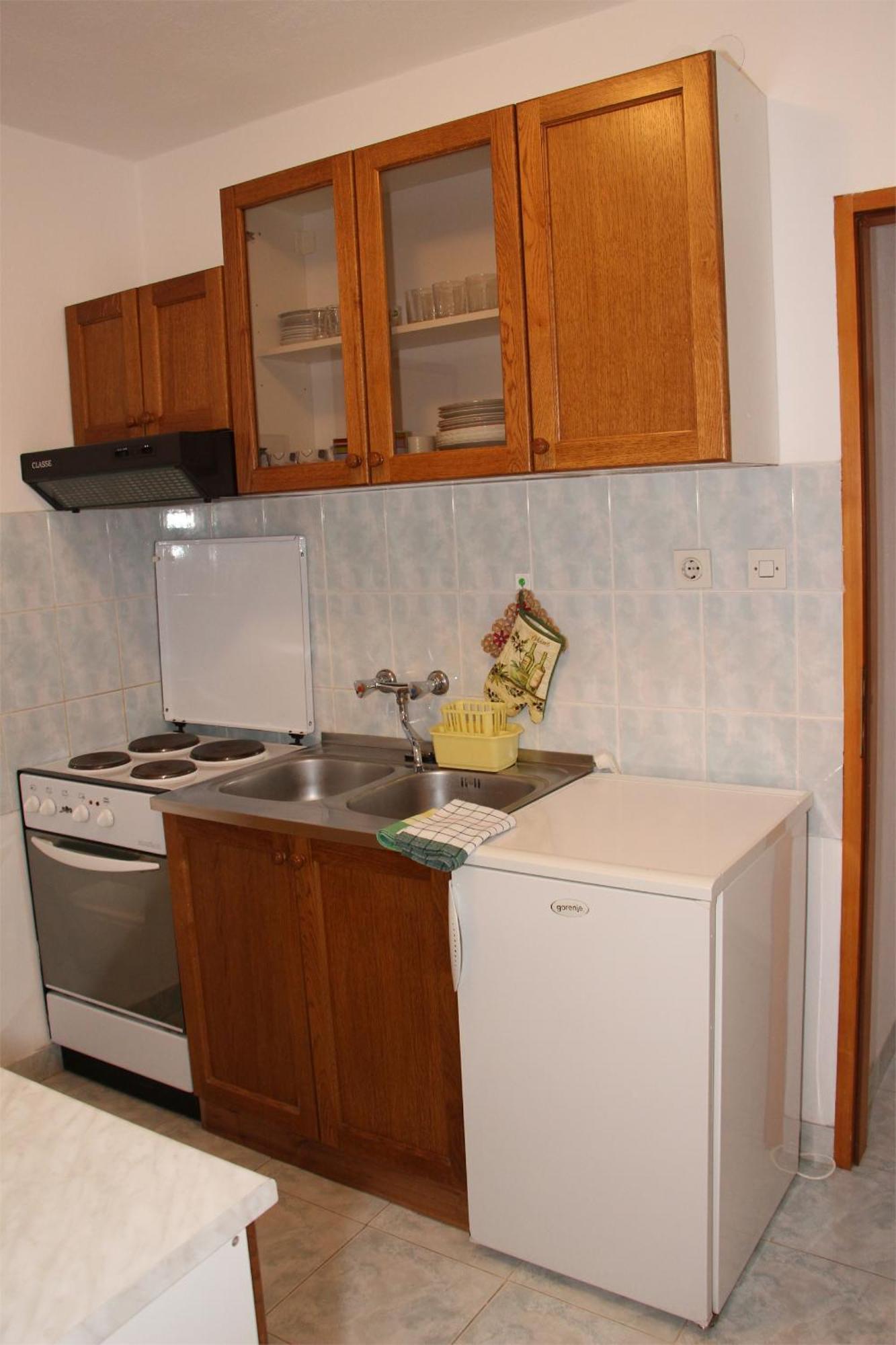 Mirjana F Apartaments Baška Exteriör bild