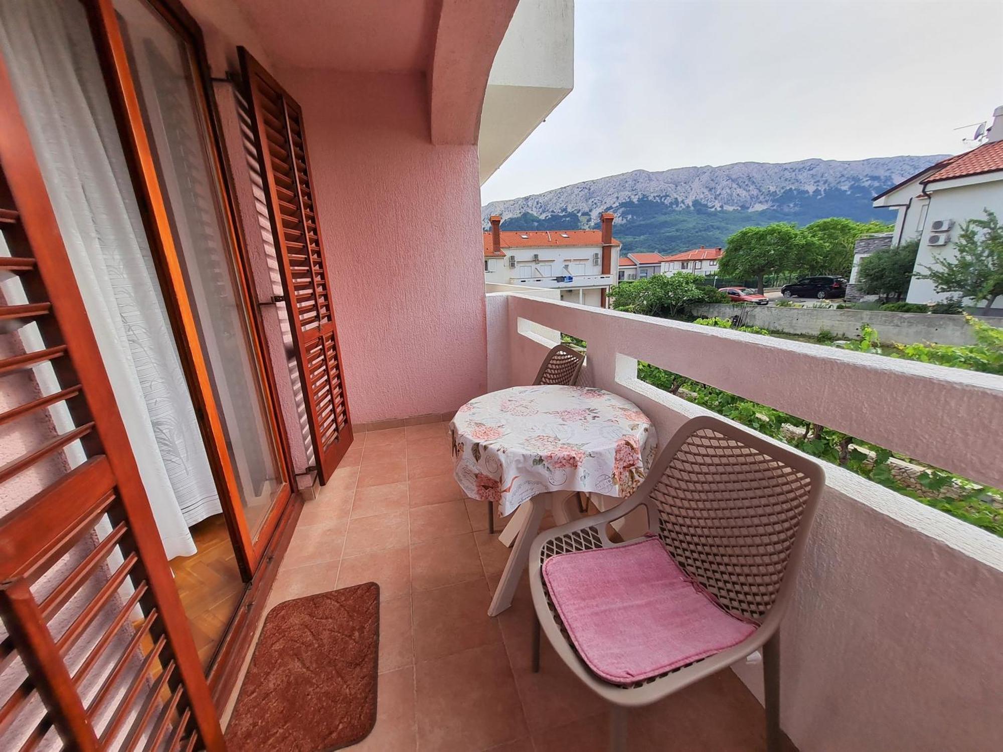 Mirjana F Apartaments Baška Exteriör bild